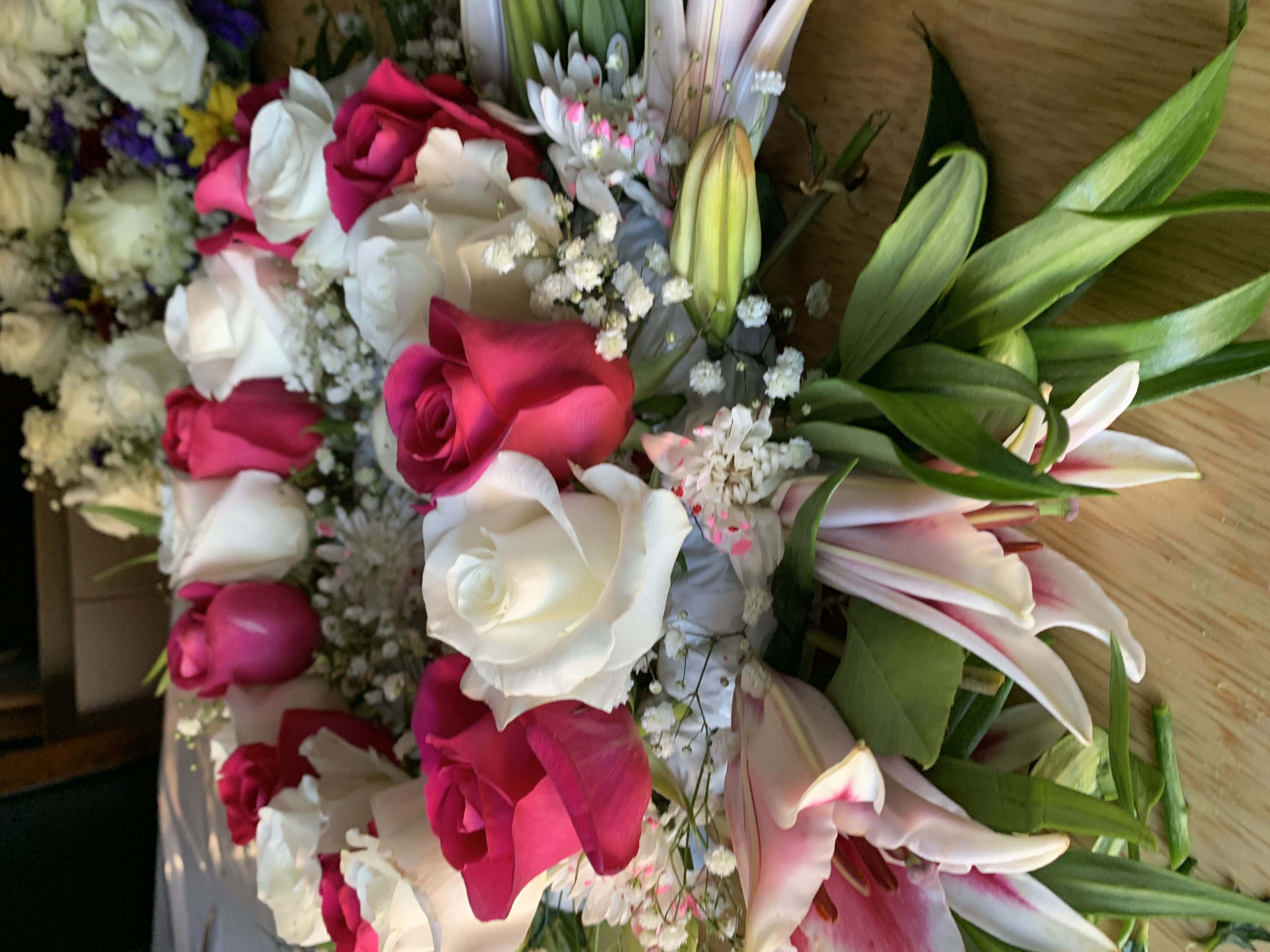 Stunning Funeral Flower Arrangments! * Begin the Home Journey